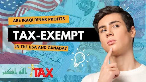Iraqi Dinar taxable